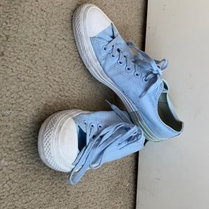 Converse - Baby Blue and White Color